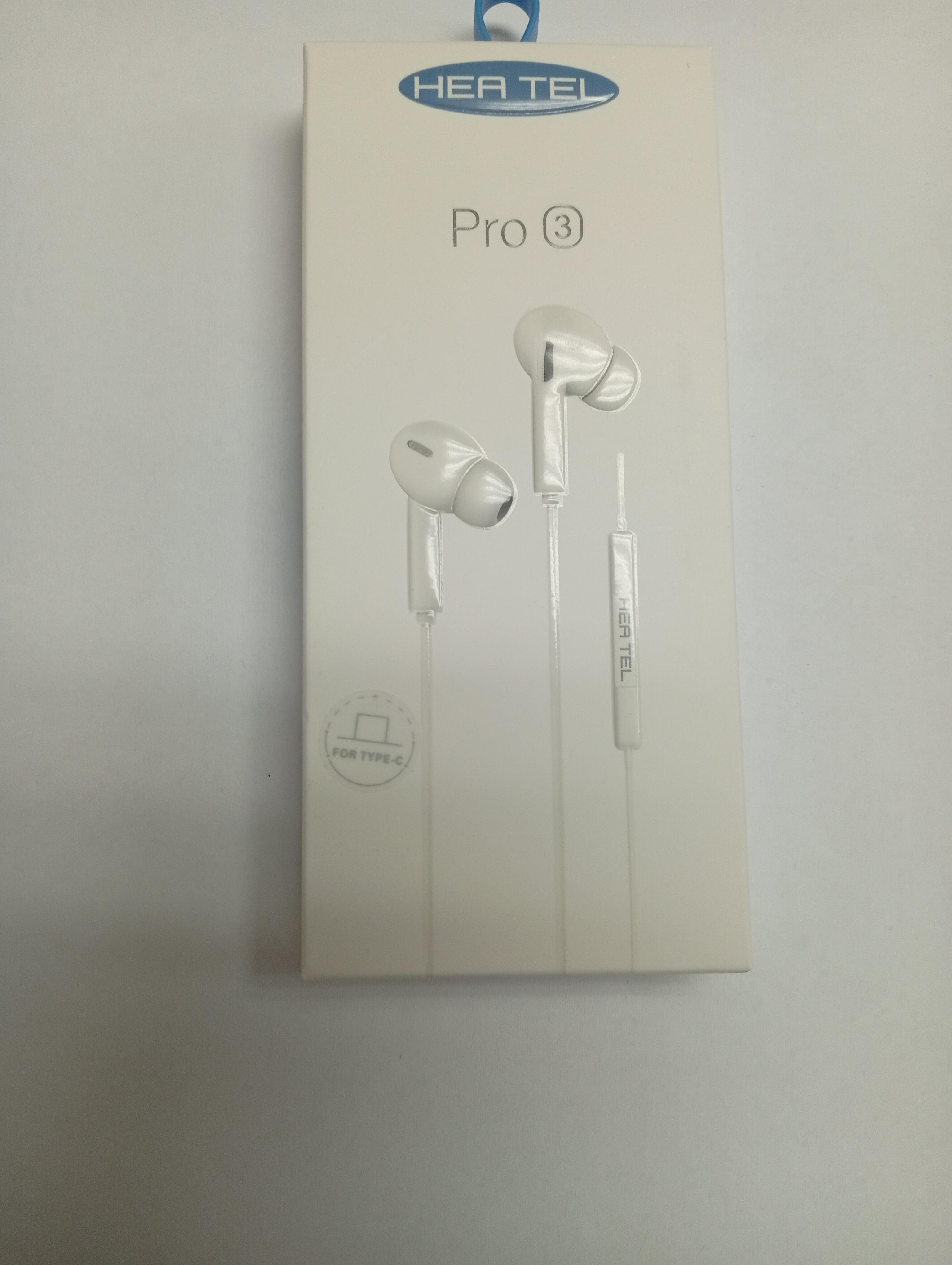 AURICULARES HEA-I81 BLANCO PRO3 TIPO C