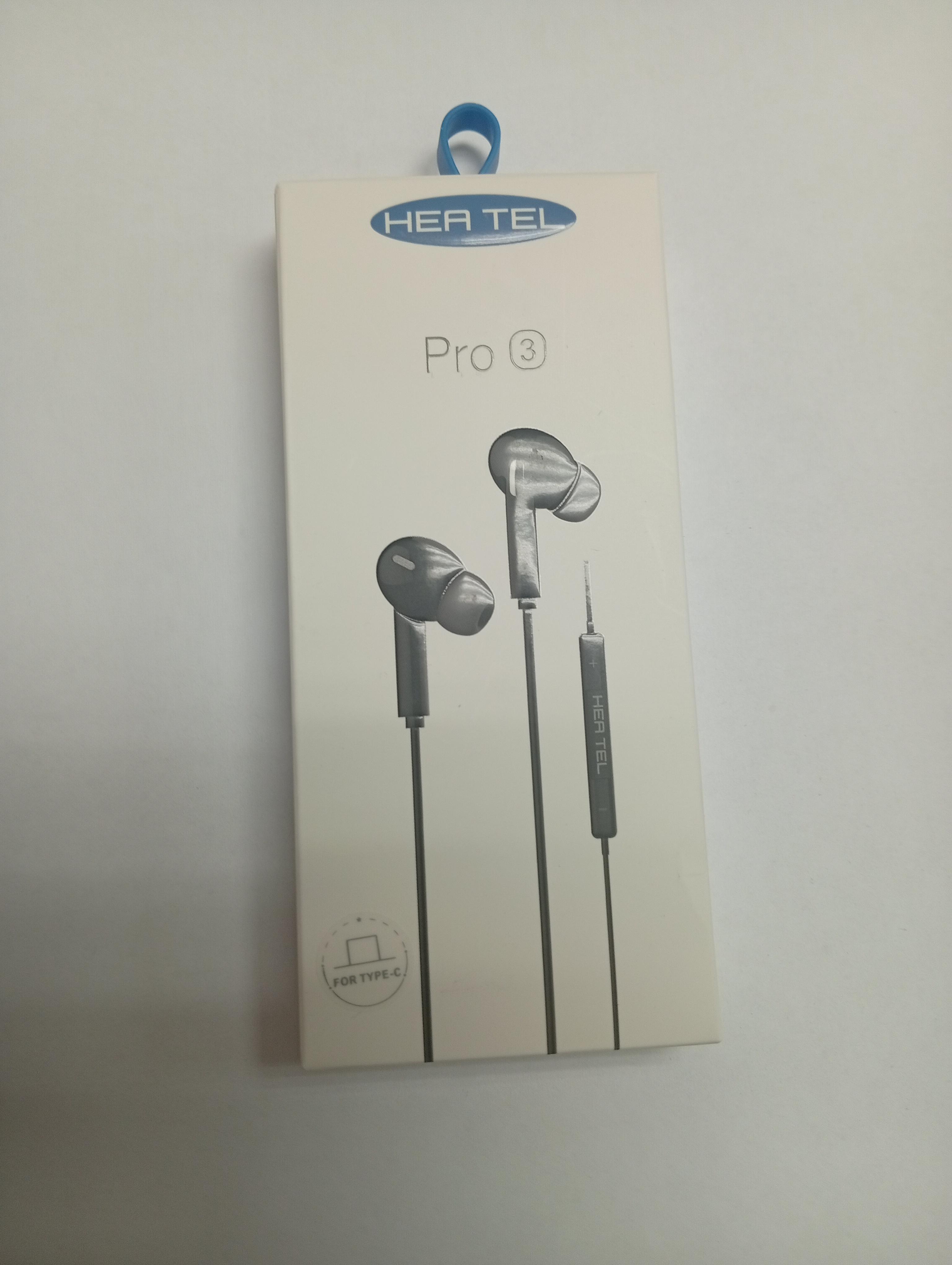 AURICULARES HEA-I81 NEGRO PRO3 TIPO C