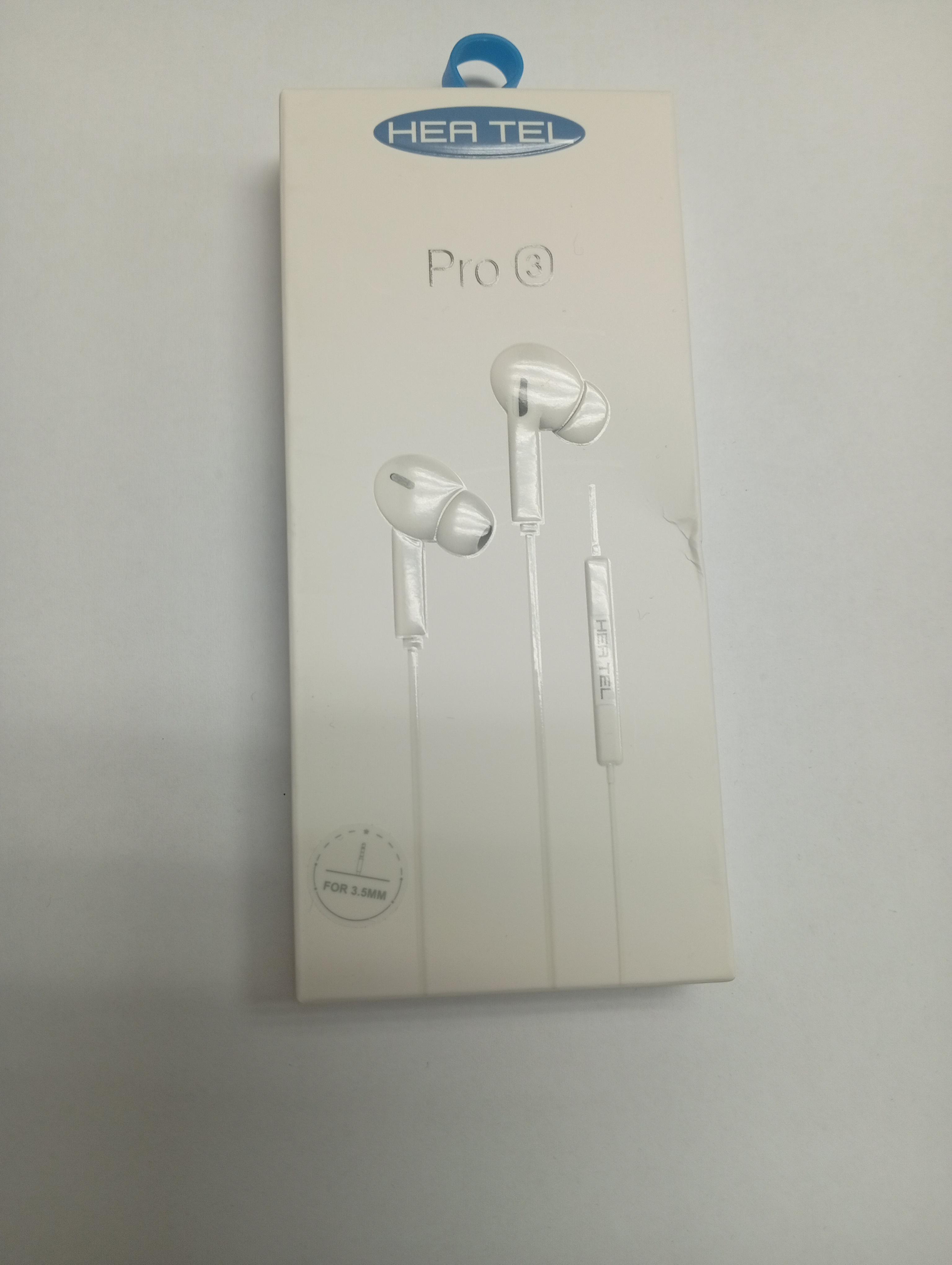 AURICULARES HEA-I81 BLANCO PRO3 PUNTA