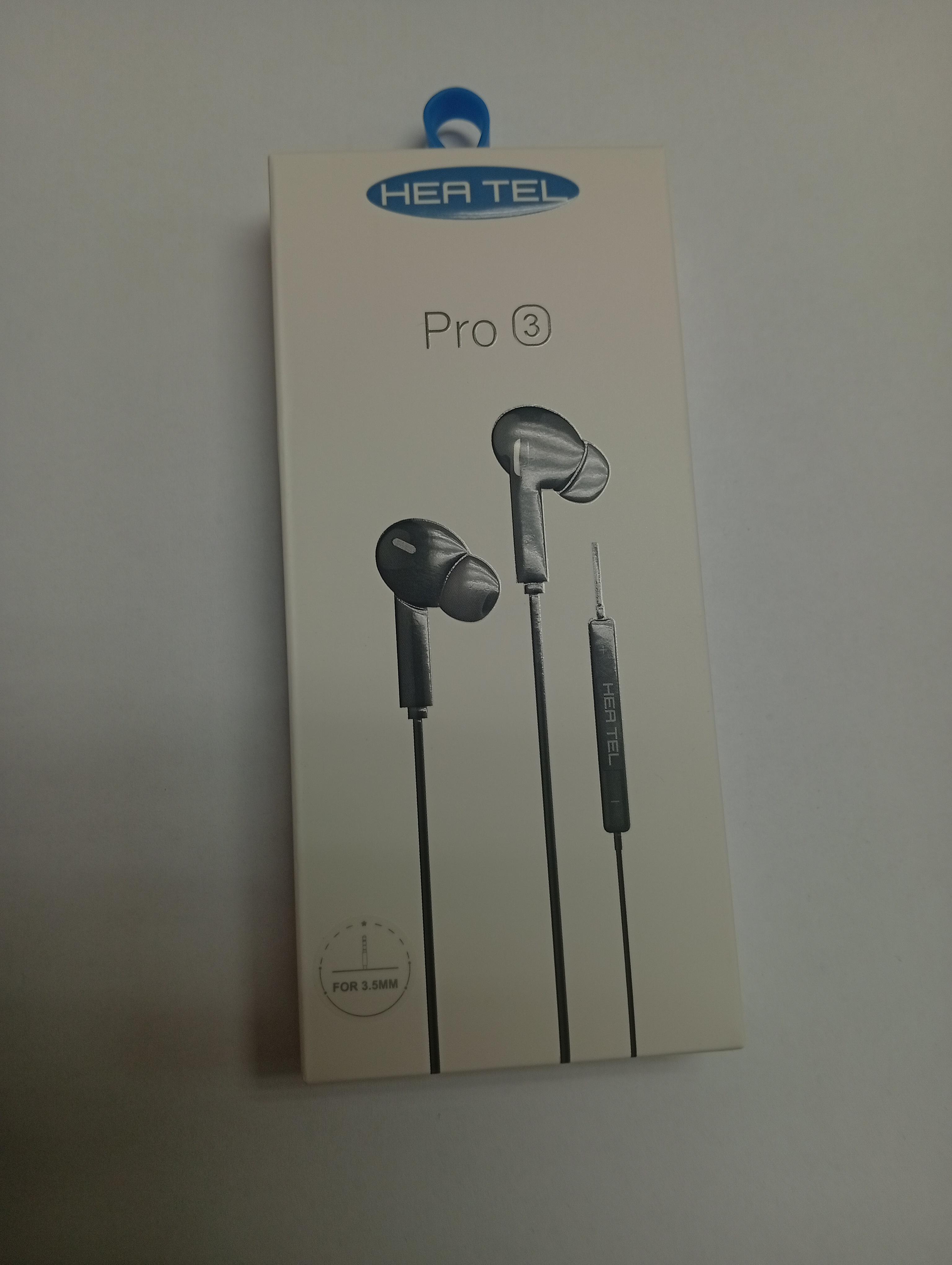 AURICULARES HEA-I81 NEGRO PRO3 PUNTA