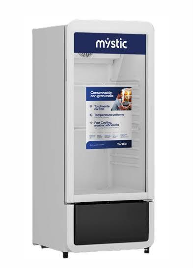 Nevera Mystic Exhibidora 200L con cerradura REF: MY-ENF200FCU
