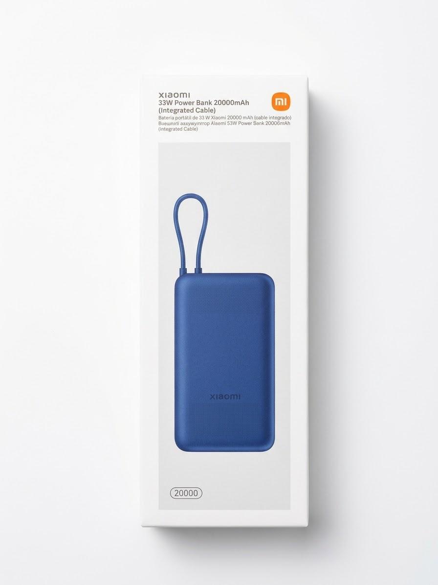 POWER BANK XIAOMI 2000MAH 33W