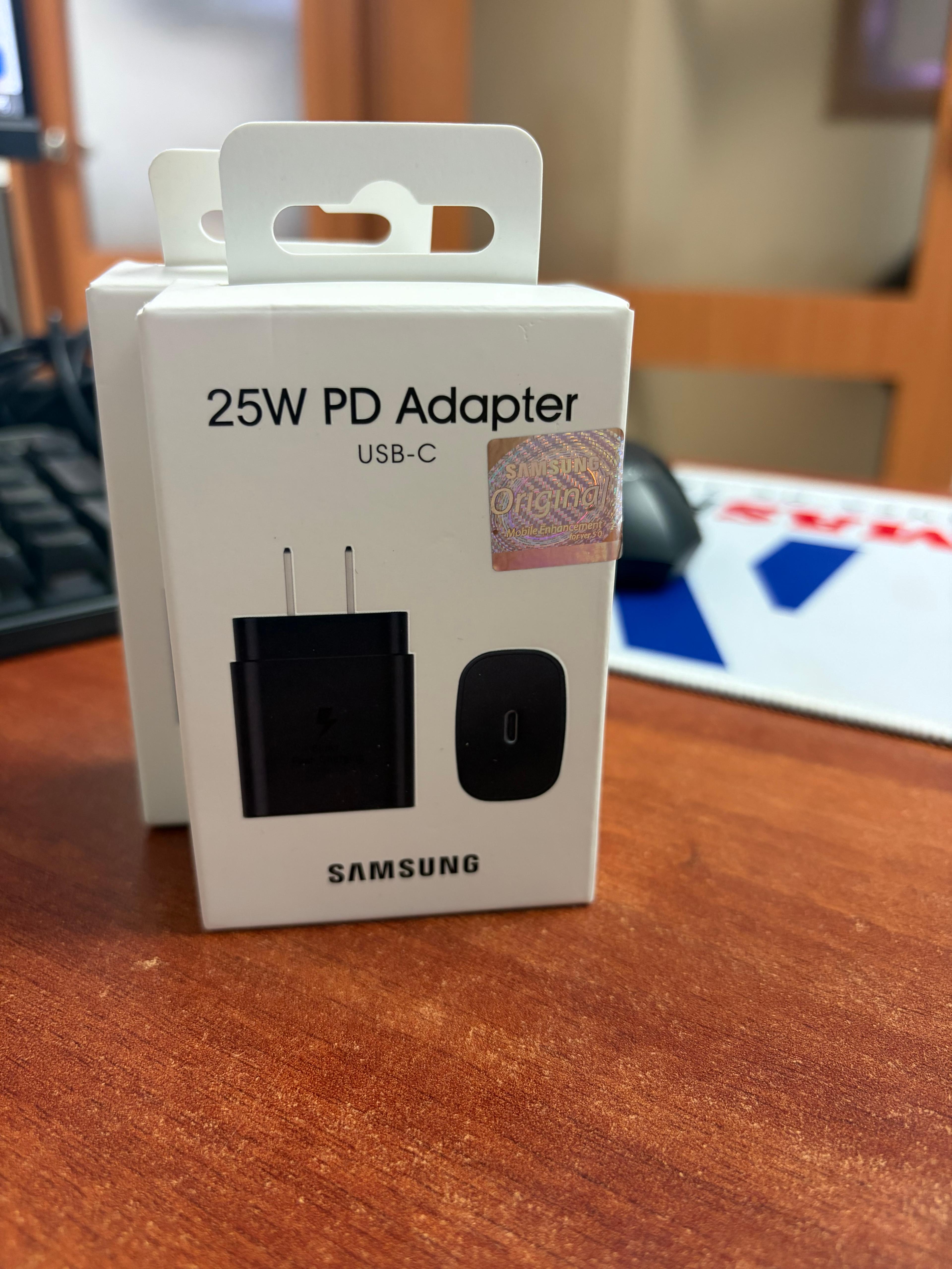 ADAPTADOR SAMSUNG 25W PD NEGRO